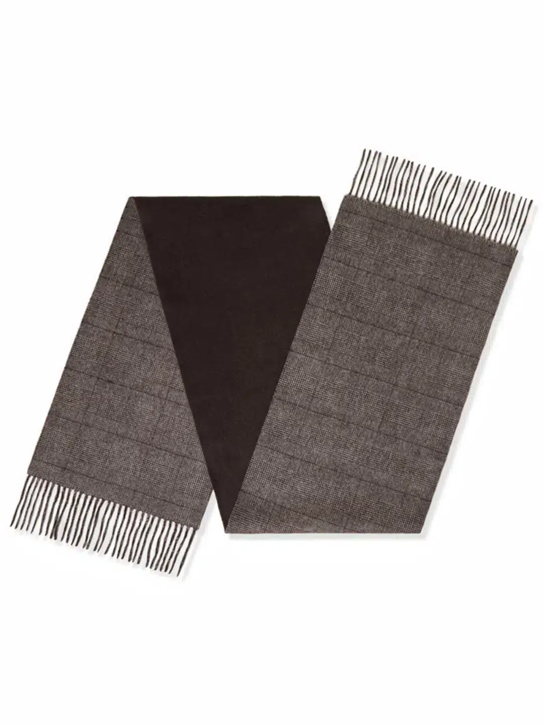 Classic cashmere scarf — detail view 2