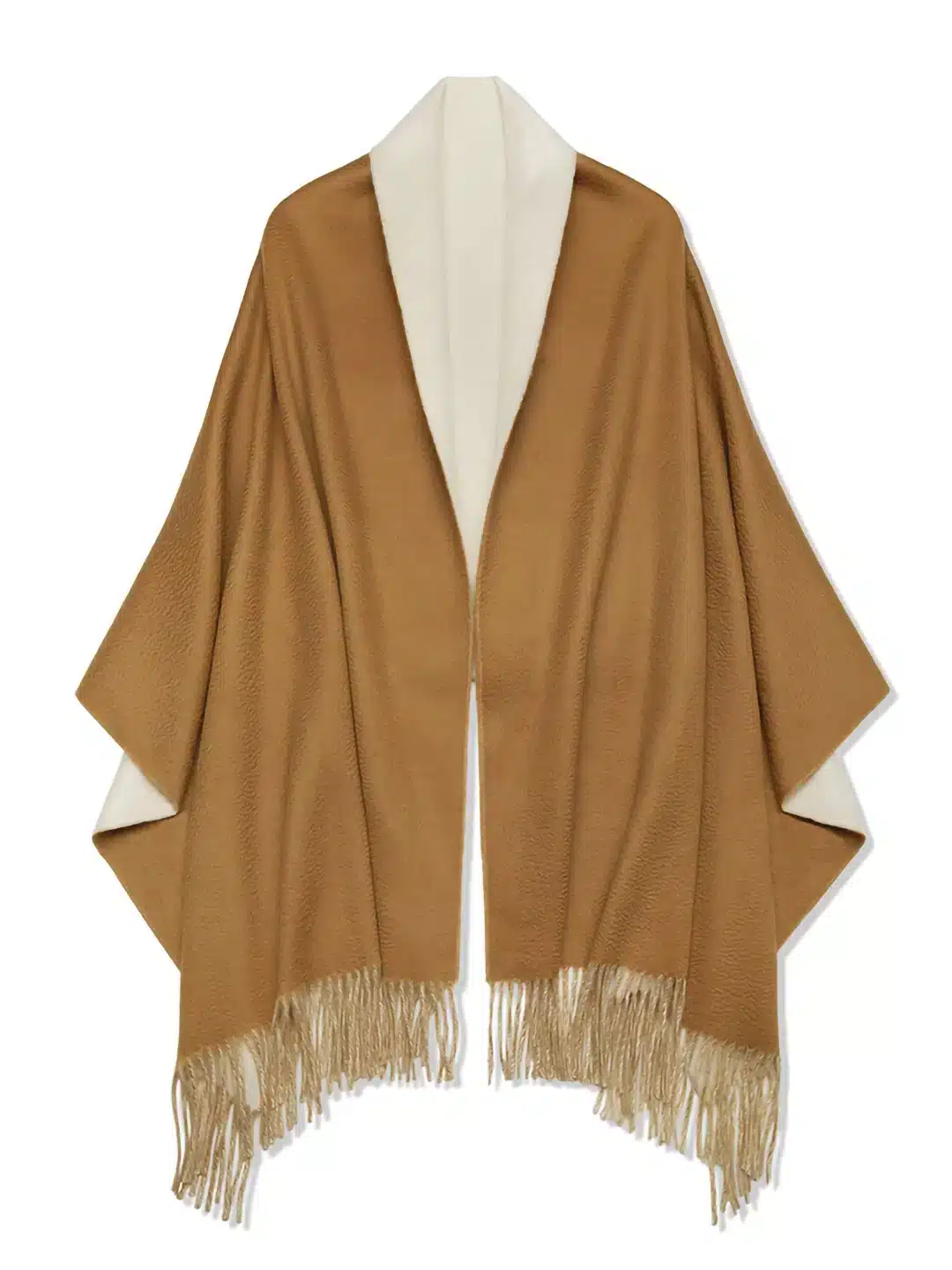 Reversible cashmere scarf — detail view 2